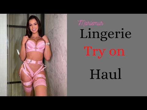 Mariemur Lingerie Try On haul 2022