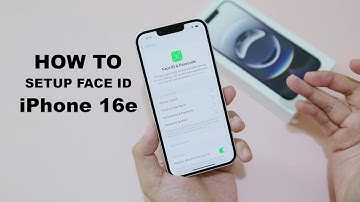 How to Setup FaceID & Passcode on iPhone 16e