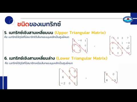 วีดีโอ: เมทริกซ์สำหรับแล็ปท็อปทำมาจากอะไร?