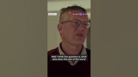 Historical statement Swedens Chief Epidemiologist Anders Tegnell April 2020     BBC journalist in di