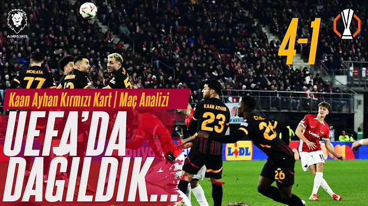 AZ Alkmaar - Galatasaray : 4-1 | UEFA'DA DAĞILDIK | Kaan Ayhan Kırmızı Kart, Eksikler, Etksiz Futbol