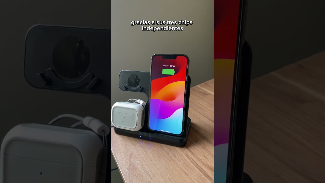 Cargador Inalambrico 3 En 1 Samsung Galaxy Buds Active Watch