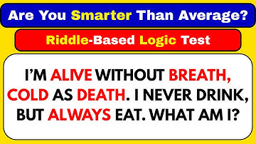 Are You Smarter Than Average? Solve These Riddles! By Mindful Mosaic 2.0 | Logic IQ Challenge