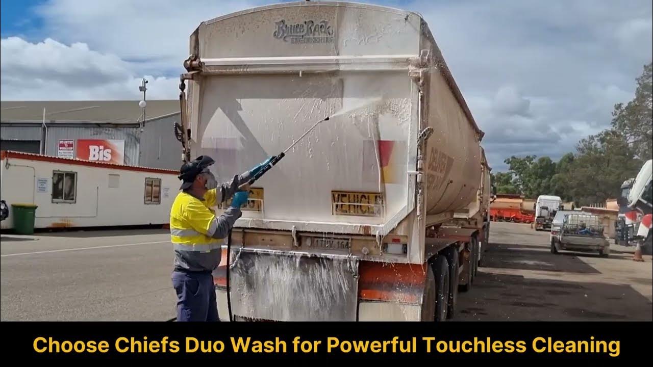 Chiefs Duo Wash for Renovation Cleans & Long-term Staining - YouTube