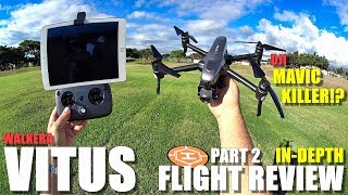 DJI MAVIC KILLER?! - WALKERA VITUS In-Depth Flight Test Review & BEE ATTACK!