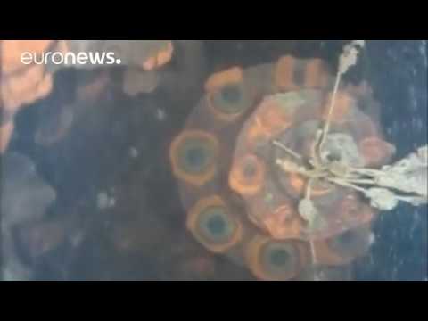 Underwater robot captures images of melted fuel at wrecked Fukushima nuclear plant