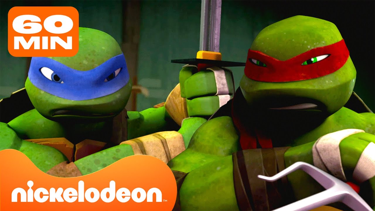 سلاحف النينجا يتقاتلون مع بعضهم! 🔵 ليو ضد راف 🔴 | Nickelodeon Arabia