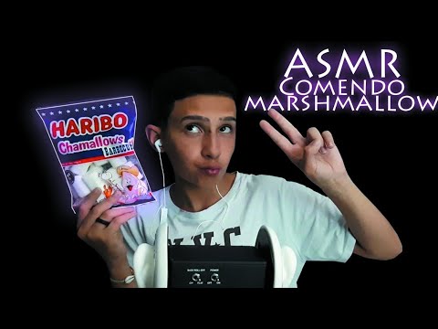 [ASMR] COMENDO MARSHMELLOW