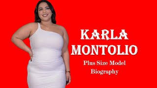 Karla Montolio Wiki & Facts | Bio, Height, Weight, Lifestyle, Net Worth | American Plus Size Model |