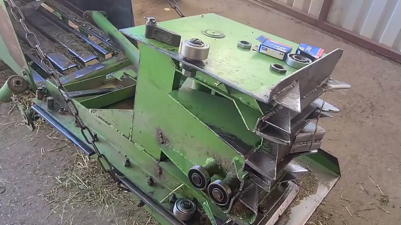 Kako zameniti lezajeve na klipu balirke Claas - Poljostroj
