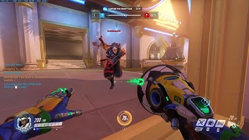 Overwatch CTF Lucio Solo 3 Cap Attempt #27