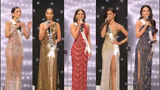 Q&A for the top 5 finalists of Miss Universe 2020
