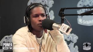 ASAP Rocky talks Tupac, Harlem, and Homelessness