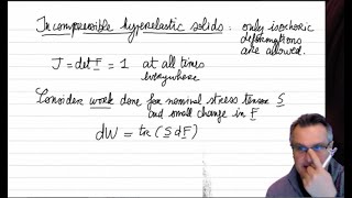 Non Linear Elasticity : Lecture 14 : recording 1/1