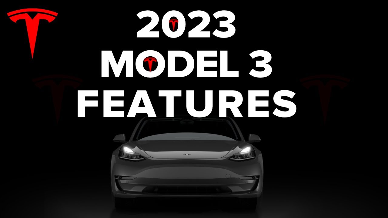 NEW Redesigned Tesla Model 3 Features Rumored For 2023