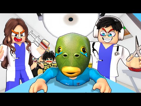روبلو ماب البيوت فيلم باباي وسارة ينقذون المريض من التحول الى سمكة حزين جدا