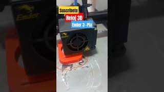 Reloj 3D impresión