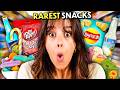 We Try Rare and Bizarre Snacks From Around The World!