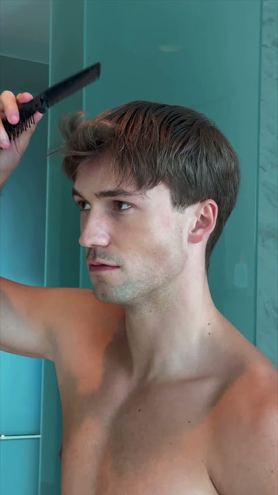 FLAT HAIR? Try this hair tutorial for men 😨 So much volume so SAVE & subscribe for #hairtutorial