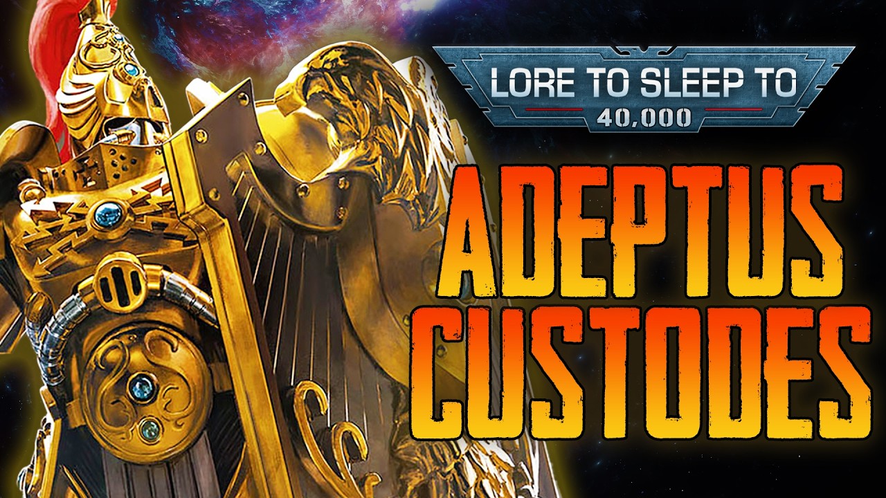 Adeptus Custodes: The Emperor's Immortal Guard | Warhammer 40k Lore to Fall Asleep To (No AI)