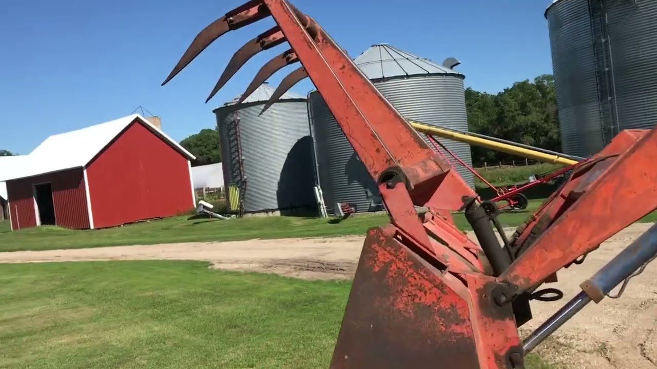DuAl 345 Loader & Grapple W/ PTO Pump