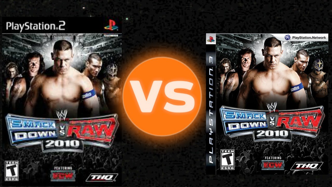 Wwe Svr 10 Ps2 Vs Ps3 Youtube