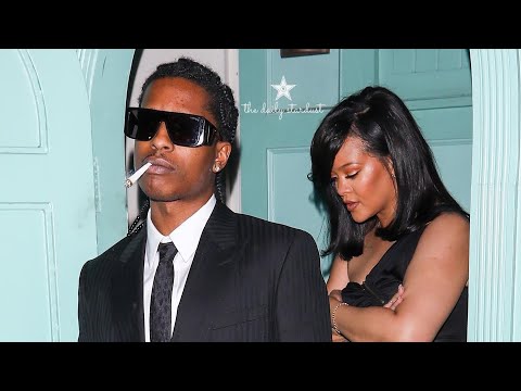 Rihanna Throws Party For ASAP Rockys 34th Birthday Party