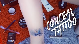 How To: Cover Up Tattoo With Makeup