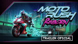 ¡MOTOS DEMONÍACAS! 😈 Velocidad extrema en el NEO-TOKIO de MOTO RUSH REBORN 🏍️💨 screenshot 4