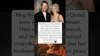 Meg Ryan. The Love Story That Shattered on Screen #news #hollywood #Cinema #history