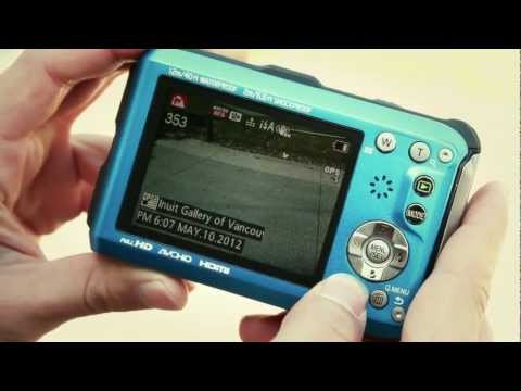 Panasonic Lumix DMC-TS4 featuring GPS