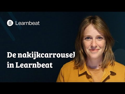 De nakijkcarrousel in Learnbeat