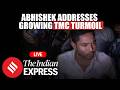 LIVE: Abhishek Banerjee Addresses Media Amid TMC Rift Row