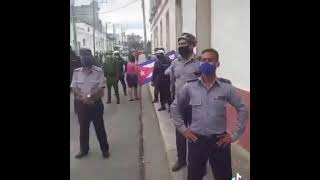 Manifestantes cubanos 11 de julio 2021