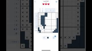 Nonogram Level 1437 solved