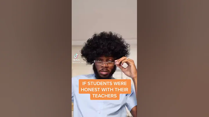 IF STUDENTS WERE HONEST WITH THEIR TEACHERS | #Sho...
