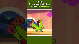 Our Cute Little Candy Monster 👻🎃 #shorts #omnom #shortsfeed #funny