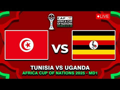 TUNISIA VS UGANDA AFRICA CUP OF NATIONS 2025 AFCON 2025 