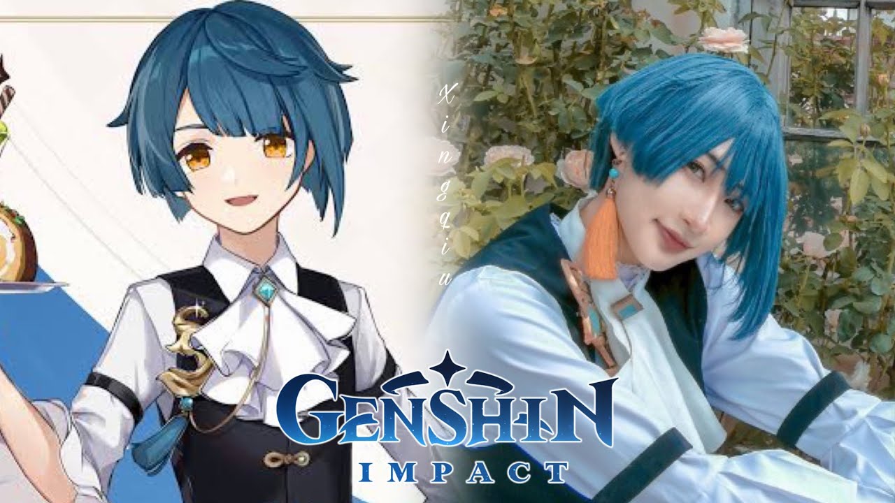 Xingqiu​ -​ 行秋 [ Genshin Impact ] Makeup Tutorial by Irene01