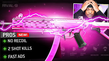 the *NEW* RIVAL 9 has NO RECOIL in MW3! 😍 (Best RIVAL 9 Class Setup) Modern Warfare 3
