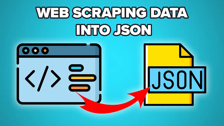 Scraping data from a website into JSON