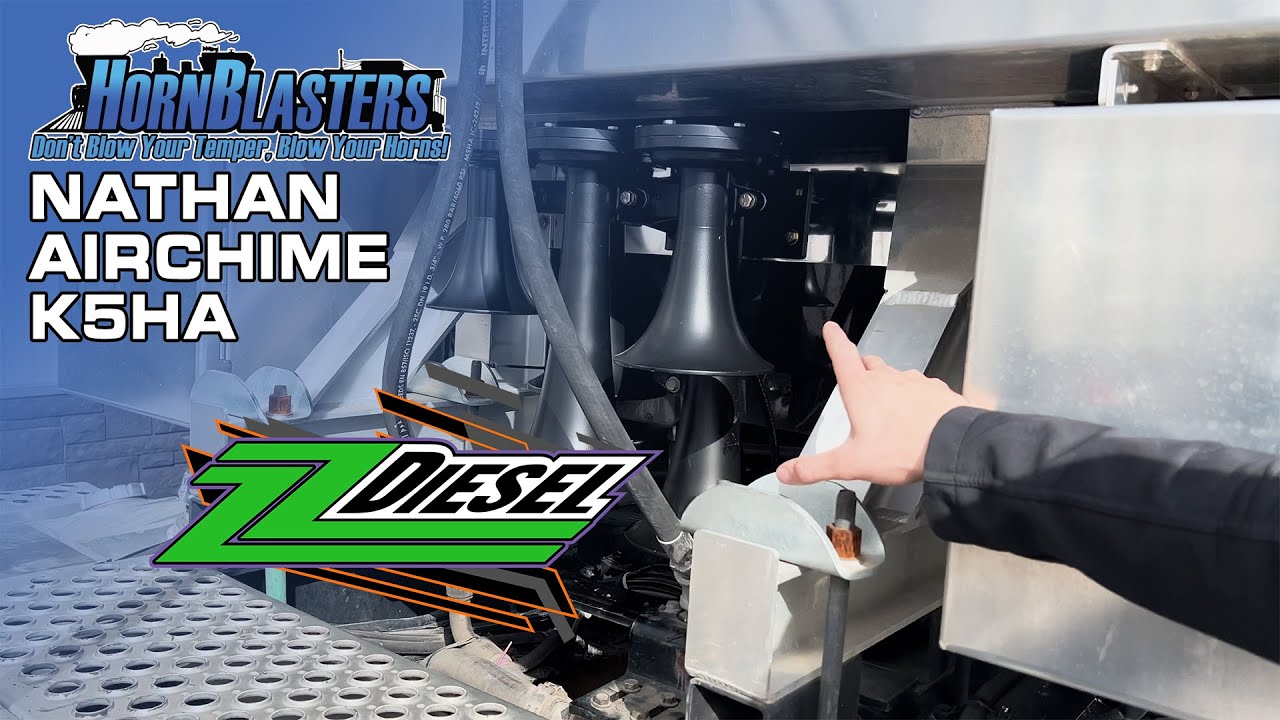 Nathan AirChime K5HA Install - ZZ Diesel Service Shop - YouTube