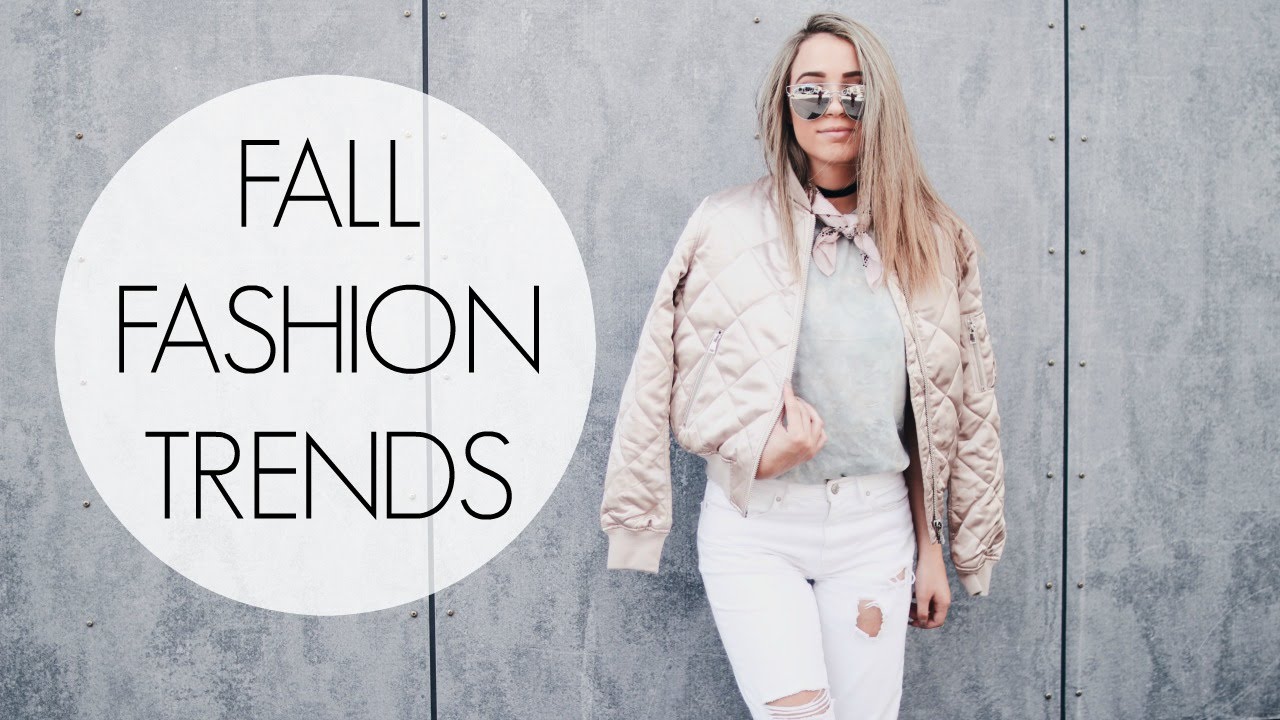 FALL FASHION TRENDS // 2016