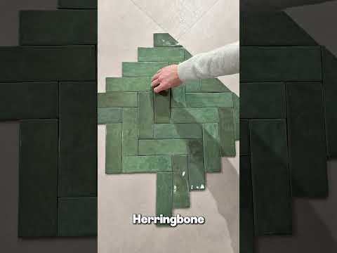 POV: You found the perfect green tile... but now you have to choose a style. 💚😮‍💨