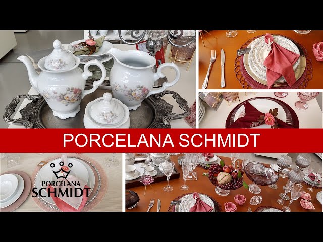 PORCELANA SCHMIDT. Antigo gomil feito em porcelana da m