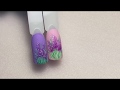 Весенний дизайн♥ лаванда на ногтях♥