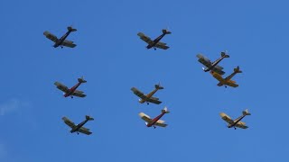 Tiger 9 Display Team at Midlands Air Festival 6th June 2021