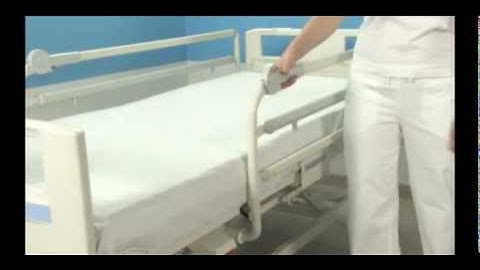 Eleganza 1 - princip single collapsible siderails