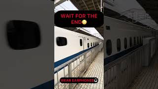 Japan- Bullet train arriving🚉 #shinkansen #japan #shorts #subscribe