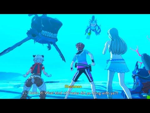 Digimon Story: Time Stranger - Sharkmon Boss Battle
